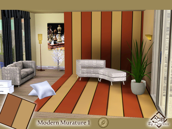 Sims 3 — Modern Muratura 1 by Devirose — Base game compatible,no need EP,create with the tool 'Create a Pattern' of EA :)