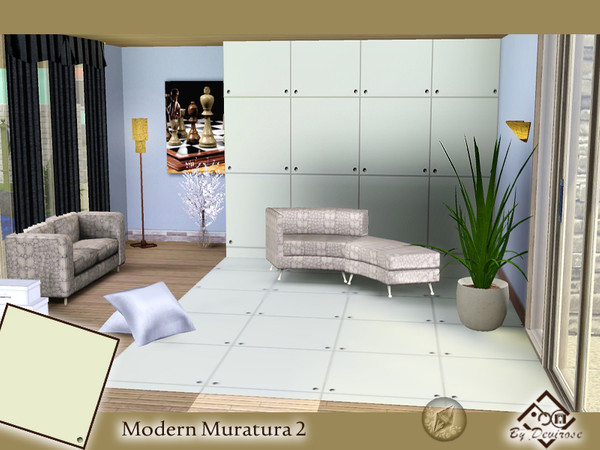 Sims 3 — Modern Muratura 2 by Devirose — Base game compatible,no need EP,create with the tool 'Create a Pattern' of EA :)