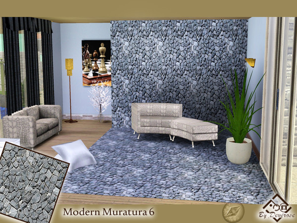 Sims 3 — Modern Muratura 6 by Devirose — Base game compatible,no need EP,create with the tool 'Create a Pattern' of EA :)