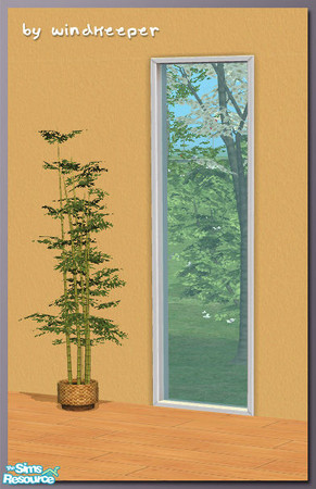 Sims 2 — Diana 1tile window by Windkeeper — Linked to Diana main window for colors and requires that file to work.