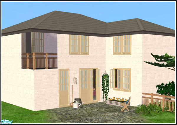 Sims 2 — Steffor @ Avalon windows in beech by mirake — These windows match the previous Steffor windows I\'ve recolored -