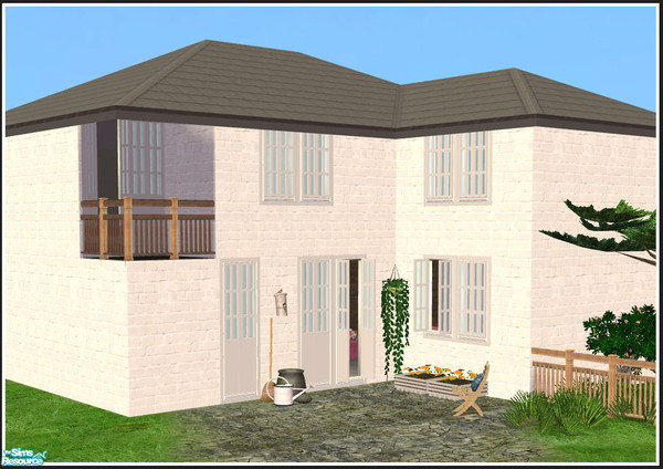 Sims 2 — Steffor @ Avalon windows in white by mirake — These windows match the previous Steffor windows I\'ve recolored -