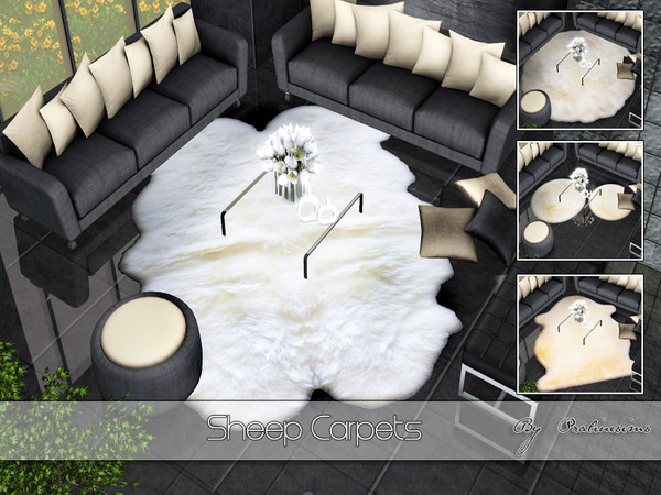 Sims 3 — Sheep Carpets by Pralinesims — By Pralinesims
