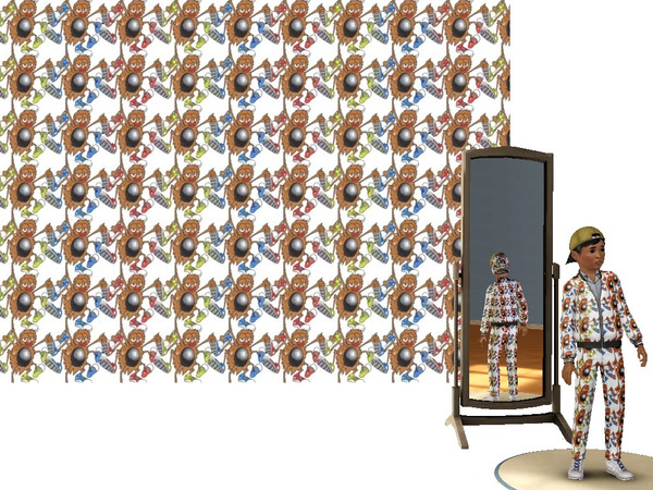 Sims 3 — Basic Spider by Lorah — Here are eleven patterns with baby and children in mind. Basket, blocks, dots and more,