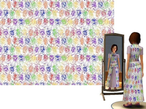 Sims 3 — Polkadots by Lorah — Here are eleven patterns with baby and children in mind. Basket, blocks, dots and more, all