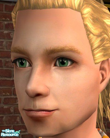 Sims 2 — Default Replacement Eye - Green - MsBarrows Soft Eyes by deagh — This is the Medium Green eye from MsBarrows