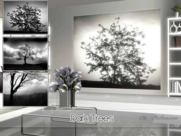 Sims 3 — Dark Trees by Pralinesims — By Pralinesims