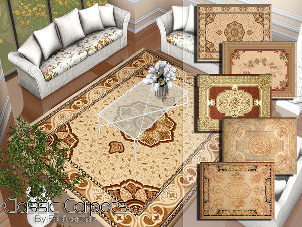 Sims 3 — Classic Carpets by Pralinesims — By Pralinesims