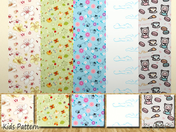 Sims 3 — Kids pattern by pipapoi2 — I hope you like it =)