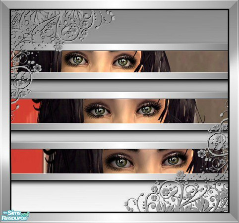 Sims 2 — Dramatic Lashes by rythmgitr — I like these alot more than my first set of eyelashes. These are more detailed