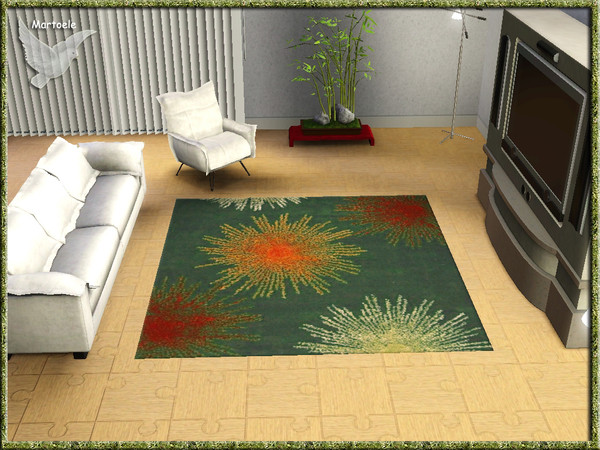 Sims 3 — Square Rugs by martoele — Nine square rugs 3x3 are in this set. I really hope you will enjoy them in your game.