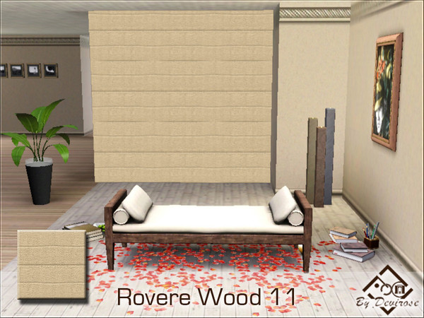 Sims 3 — Rovere Wood 11 by Devirose — Wood in soft oak, modern, suitable for any type of surface.No need EP,base game