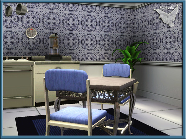 Sims 3 — Retro Kitchen tiles1 redone by martoele — Deco kitchen tiles1