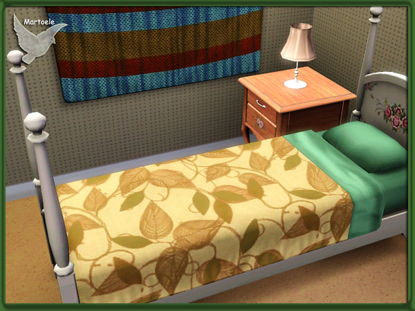 Sims 3 — Lighter Leaves by martoele — A pattern of recolorable leaves that can be used very nicely on rugs and it looks