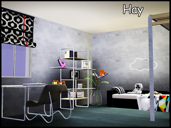 Sims 3 — stefforhay by steffor — a small office
