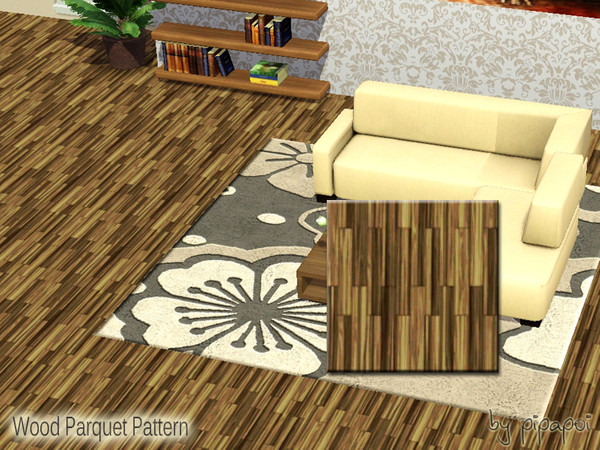 Sims 3 — Wood Parquet Pattern by pipapoi2 — I hope you like it :)