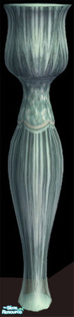 Sims 2 — Glass Column3  - Aqua by Cloisonne — Glass effect column