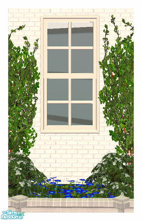 Sims 2 — BH Plain Short Window 1Tile Diagonal by simtomatic — In order to use this file, you'll need the Master File, BH
