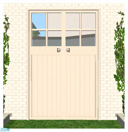 Sims 2 — BH - ThirdGlass Door 2Tile DIAGONAL by simtomatic — This object requires the Beach House Shuttered Window 2Tile.