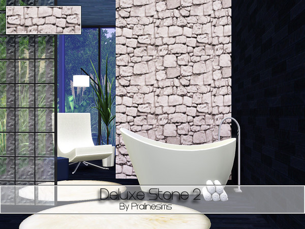 Sims 3 — Deluxe Stone 2 by Pralinesims — By Pralinesims: Masonry Category