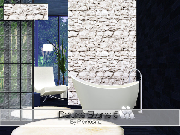 Sims 3 — Deluxe Stone 5 by Pralinesims — By Pralinesims: Rock/Stone Category
