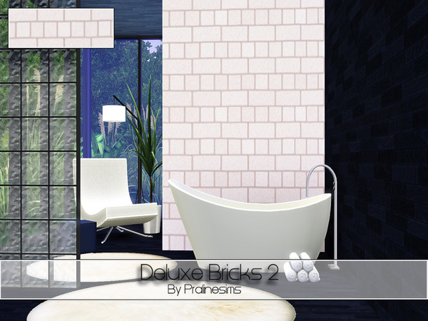 Sims 3 — Deluxe Bricks 2 by Pralinesims — By Pralinesims: Masonry Category