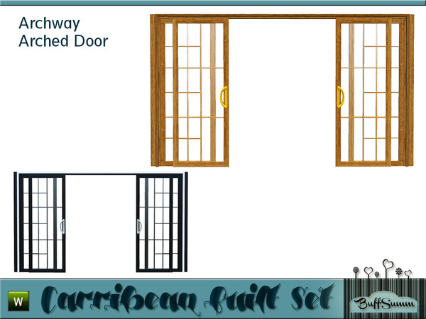 Sims 3 — Caribbean Built Archway by BuffSumm — Part of the *Caribbean Built Set* ***TSRAA***