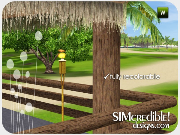 Sims 3 — Bora-Bora Column by SIMcredible! — by SIMcredibledesigns.com available at TSR