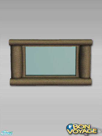 Sims 2 — Mountain Privacy Window - Diagonal Mesh by Shakeshaft — Part of a set of additional Mountain Doors and Windows,
