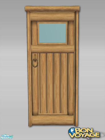Sims 2 — Mountain Single Door - Recol 01 by Shakeshaft — Part of a set of additional Mountain Doors and Windows, set