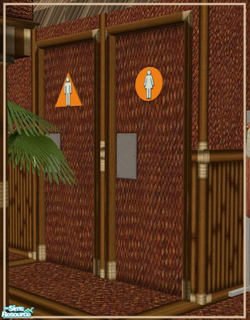 Sims 2 — TwikkiMarket Dark Set - Doors by minsmusic — 