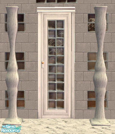 Sims 2 — World of Columns &Recolors - Column02MES by Cloisonne — 