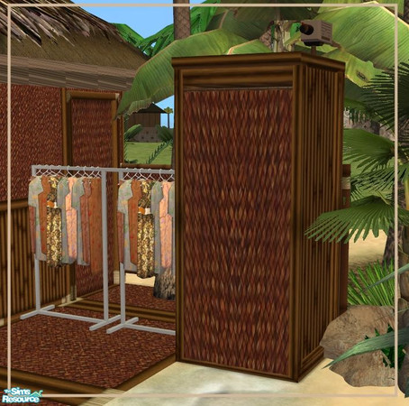 Sims 2 — TwikkiMarket Dark Set - Changing Booth by minsmusic — 