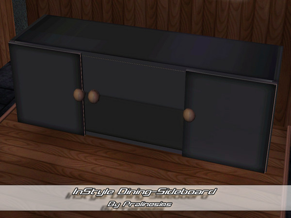 Sims 3 — InStyle Dining-Sideboard by Pralinesims — By Pralinesims