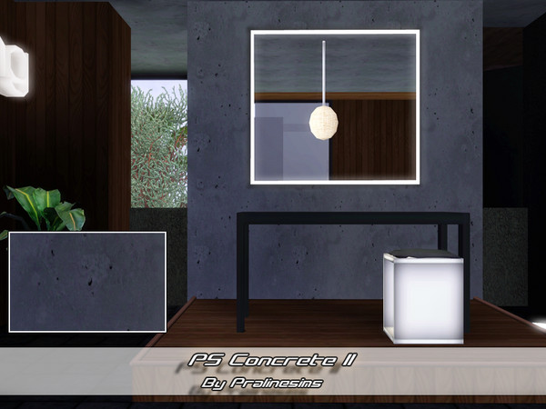 Sims 3 — Concrete 2 by Pralinesims — By Pralinesims
