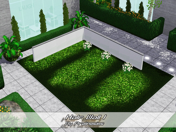 Sims 3 — Half Wall by Pralinesims — By Pralinesims