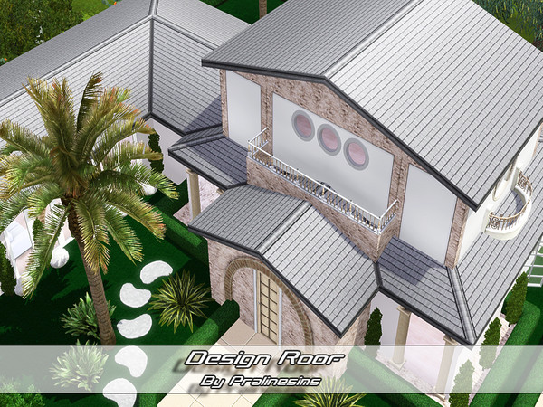 Sims 3 — Design Roof  by Pralinesims — By Pralinesims 