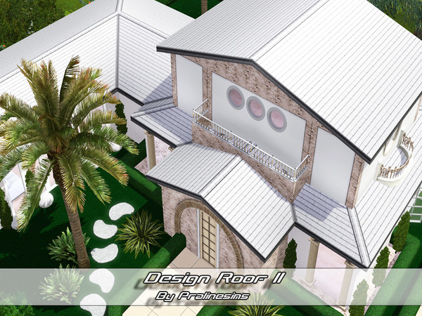 Sims 3 — Design Roof II by Pralinesims — By Pralinesims