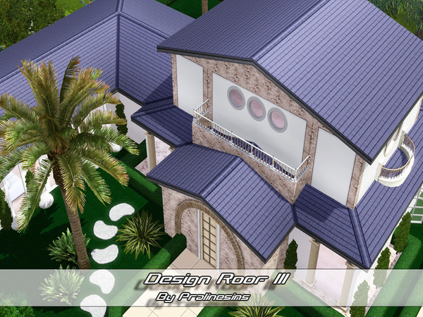 Sims 3 — Design Roof III by Pralinesims — By Pralinesims