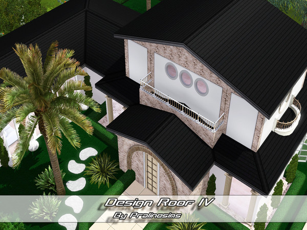 Sims 3 — Design Roof IV by Pralinesims — By Pralinesims