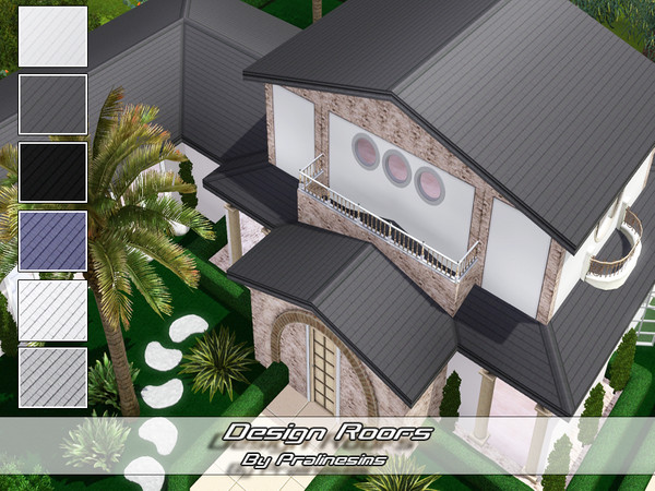Sims 3 — Design Roofs by Pralinesims — By Pralinesims