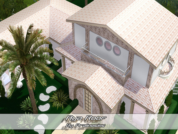 Sims 3 — Aya Roof by Pralinesims — By Pralinesims