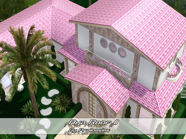 Sims 3 — Aya Roof II by Pralinesims — By Pralinesims