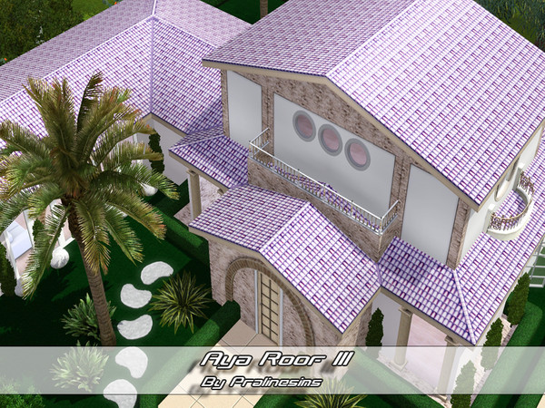 Sims 3 — Aya Roof III by Pralinesims — By Pralinesims