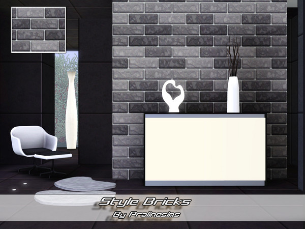 Sims 3 — Style Bricks by Pralinesims — By Pralinesims :under Masonry