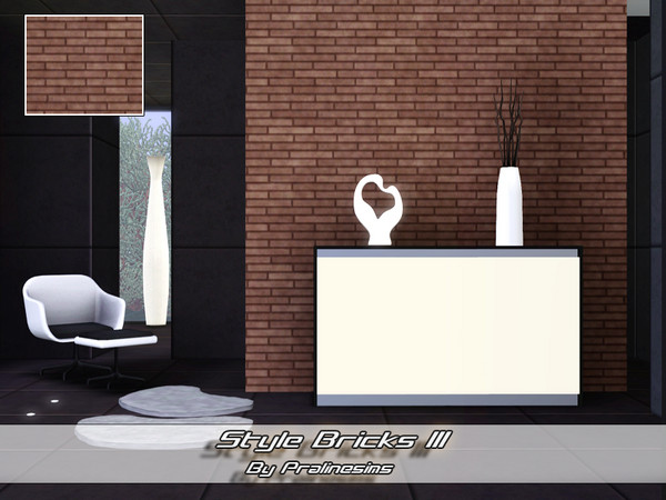 Sims 3 — Style Bricks III by Pralinesims — By Pralinesims :under Masonry