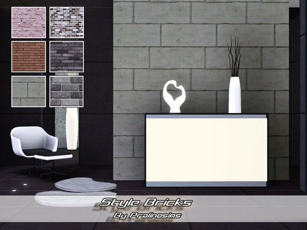 Sims 3 — Style Bricks by Pralinesims — By Pralinesims