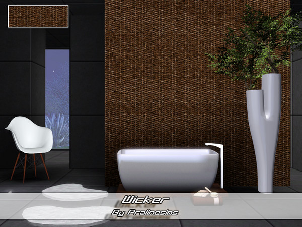 Sims 3 — Wicker by Pralinesims — By Pralinesims under:Weave/Wicker