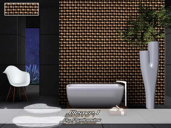 Sims 3 — Weave I by Pralinesims — By Pralinesims under:Weave/Wicker