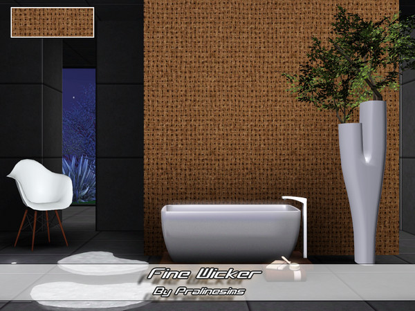 Sims 3 — Fine Wicker by Pralinesims — By Pralinesims under:Weave/Wicker